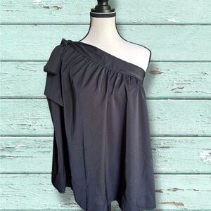 Cupshe Black One-Shoulder Top